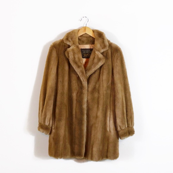 Emilio Pucci Jackets & Blazers - Vintage Emilio Pucci Brown Faux Fur Coat Jacket